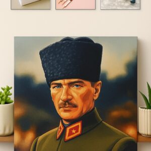 Atatürk Portresi Boyama Seti