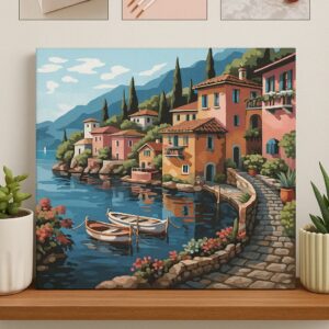 Göl Kıyısı Boyama Seti