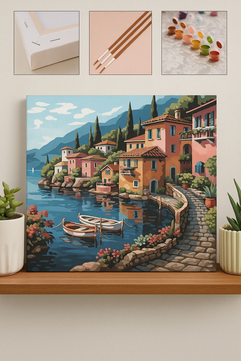 Göl Kıyısı Boyama Seti