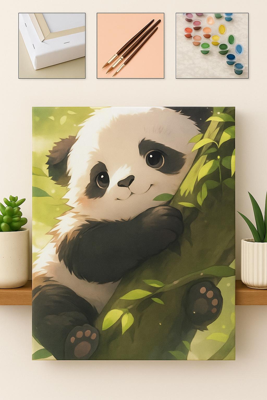 Yavru Panda Boyama Seti