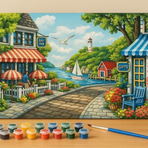 Sahil Yolu Boyama Seti