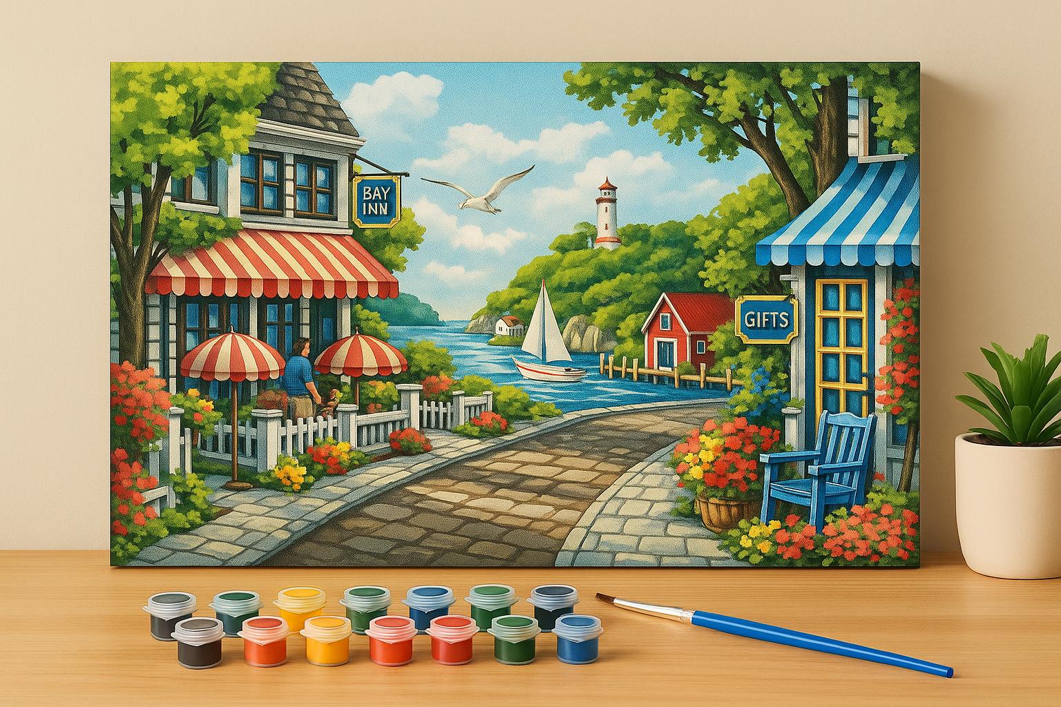 Sahil Yolu Boyama Seti